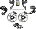SRAM Force eTap AXS Road Groupset - 2x12-Speed HRD Shift/Brake Levers FM Calipers Rotors Chain F/R Derailleurs Hammerhead Karoo E1