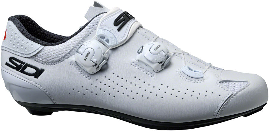SIDI Genius 10  Road Shoes - Men's White/White 44