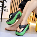 Women's Thick Sole Non-Slip Beach Flip-Flops | EVA Platform Sandals | Lightweight Summer Slides