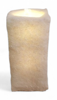 Modern Rock Water Candle