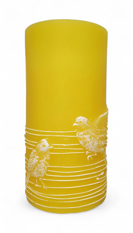 Birds Water Candle