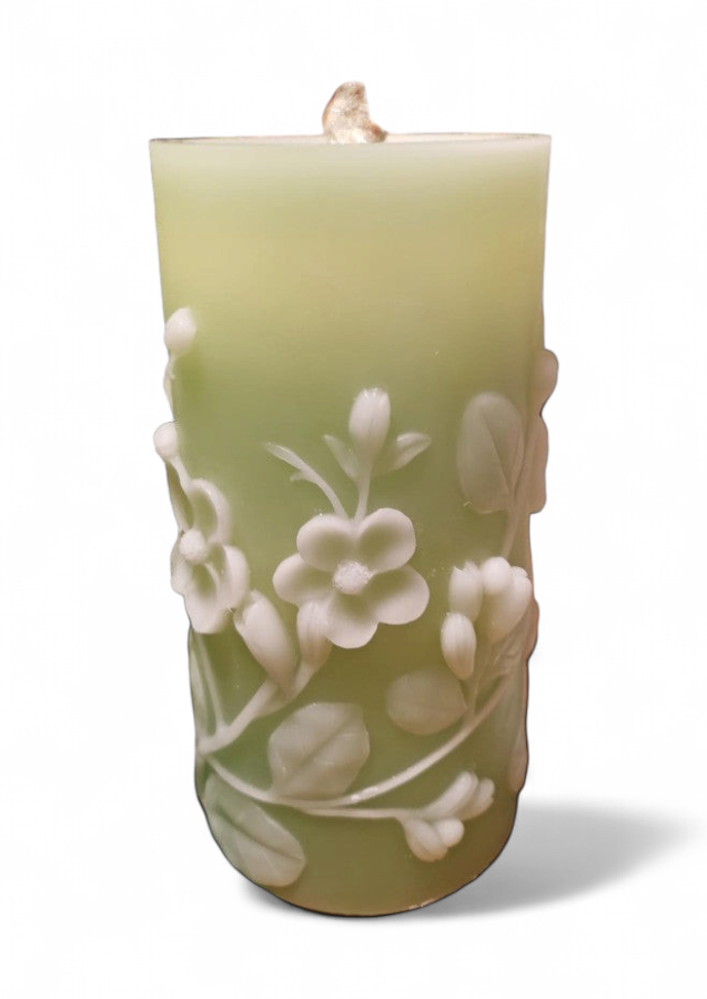 Green Jasmine Water Candle