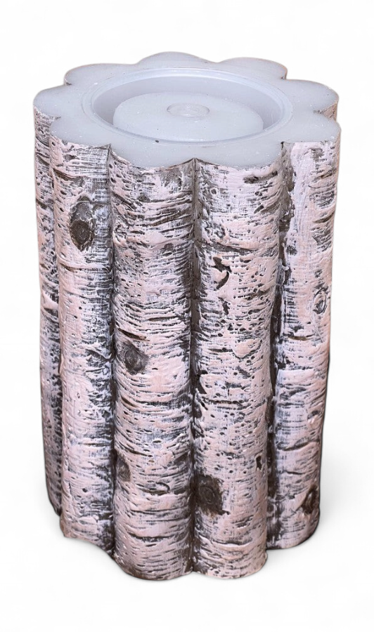 Birch Trees Water Candle