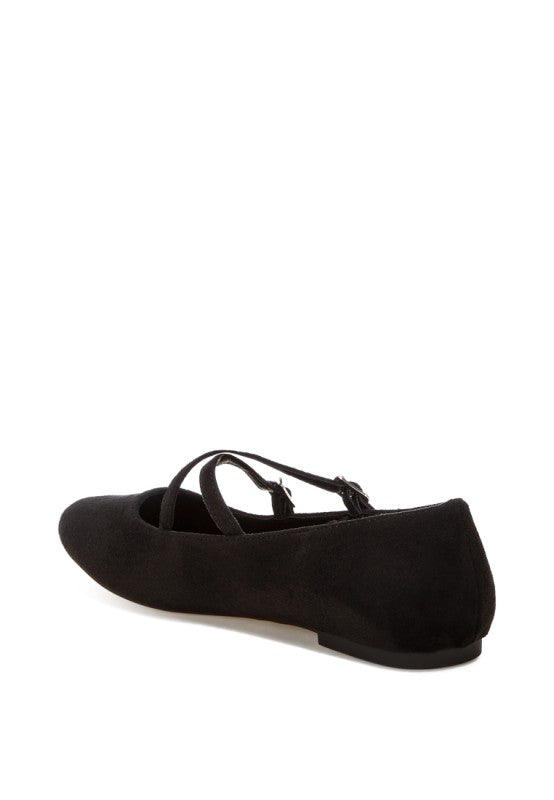 Nayela Strappy Mary Jane Flats