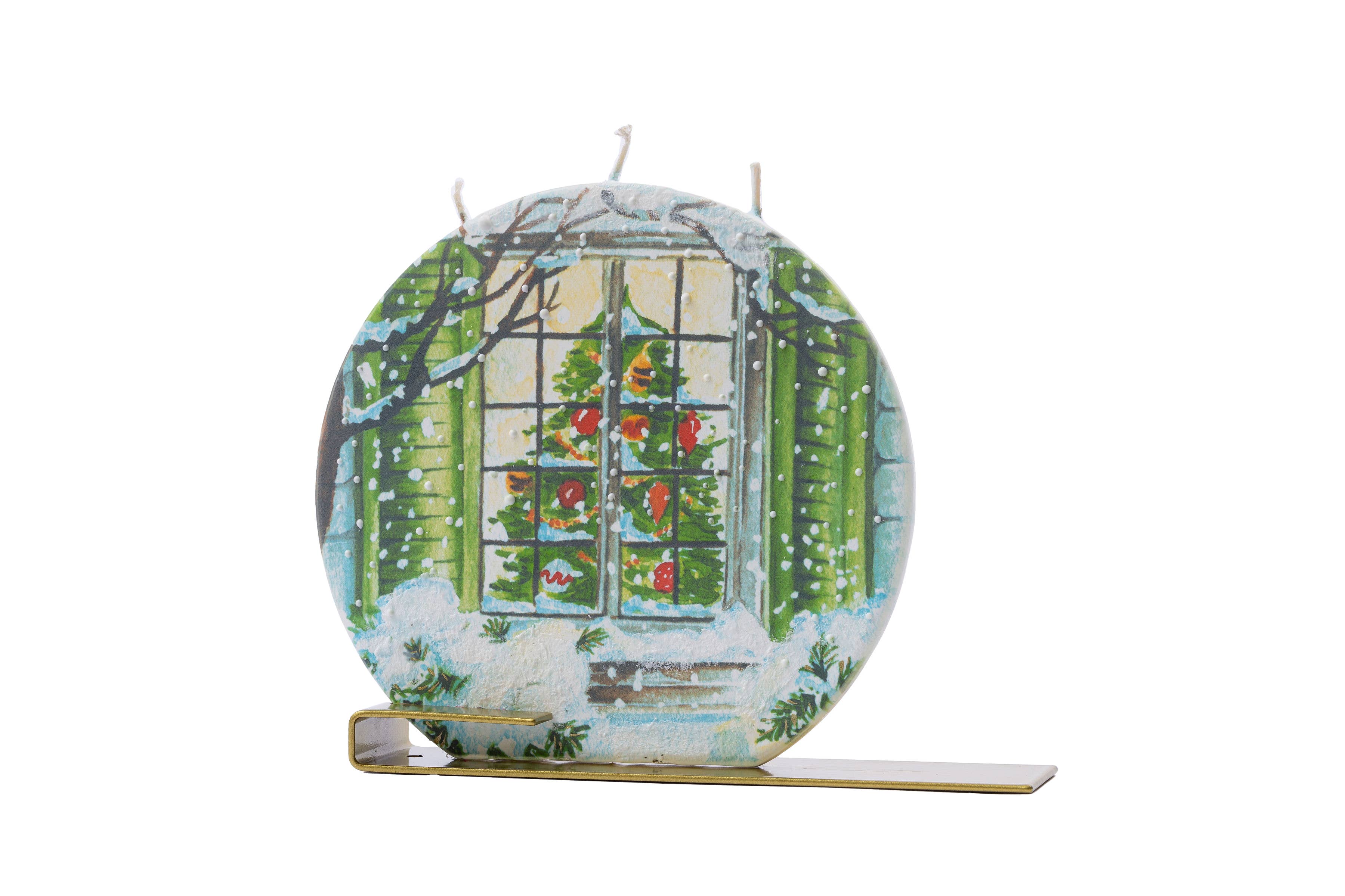 Flatyz Christmas Tree in Window Candle