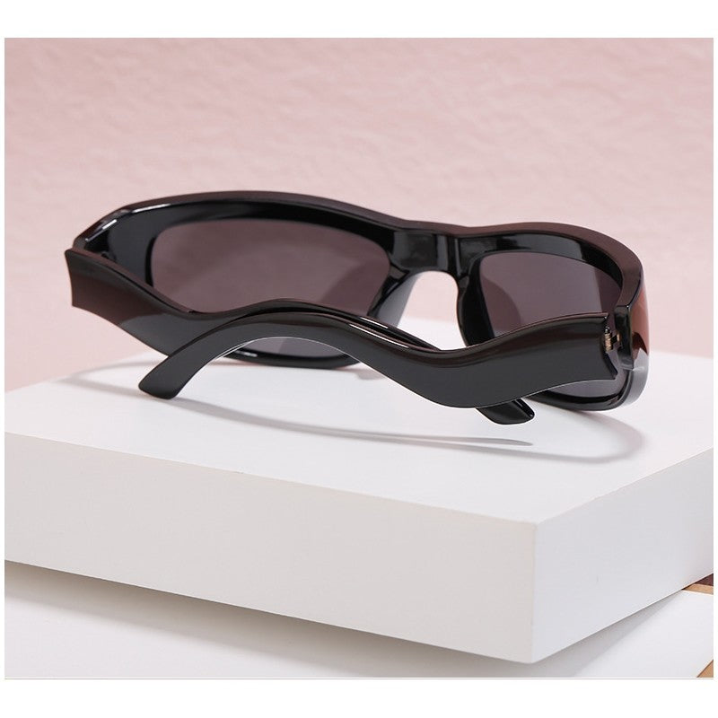 Unisex UV400 Full Frame Shockproof Outdoor Sports Eyewear Sunglasses