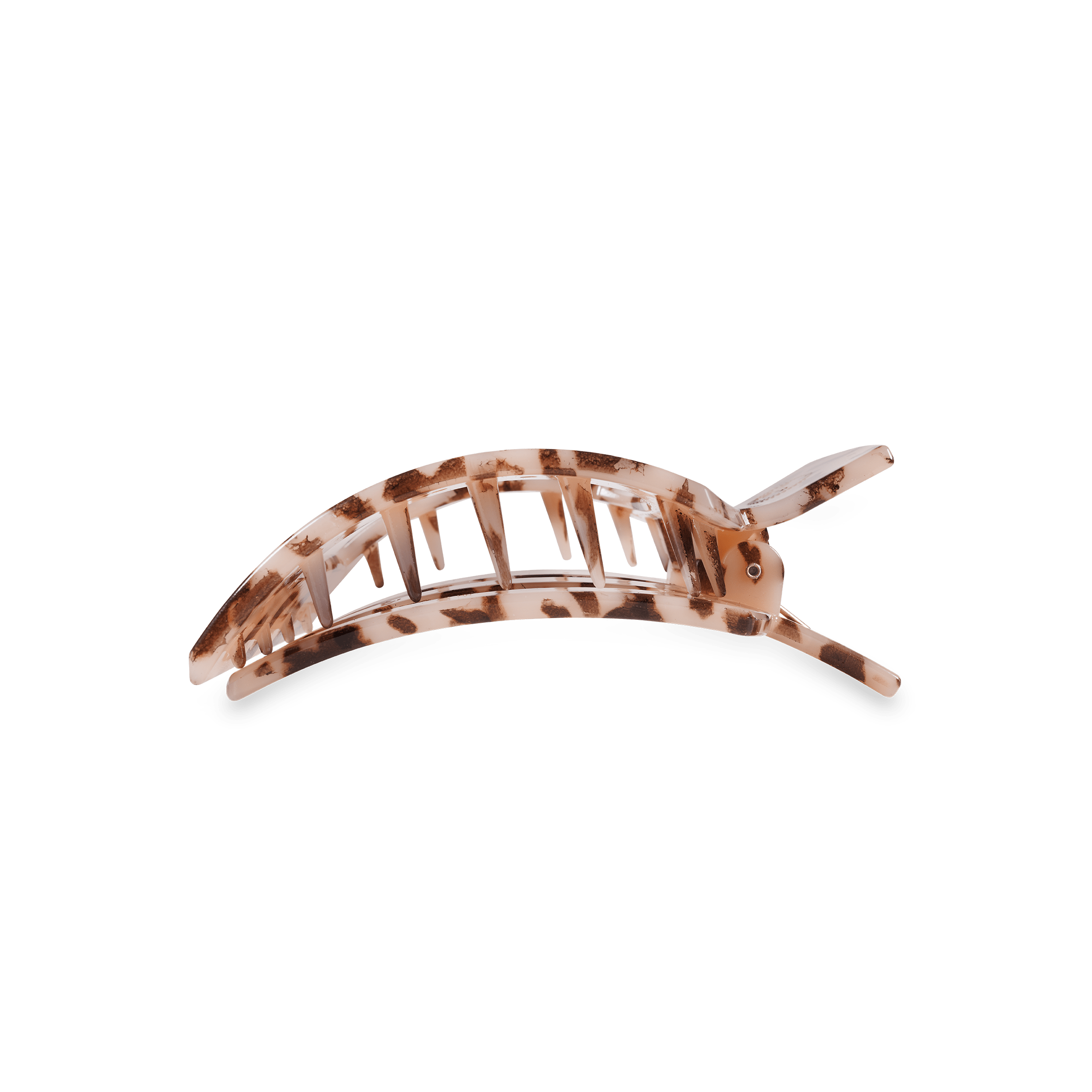 Blonde Tortoise Medium Flat Square Hair Clip