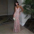 Bonfire Love Ruffled Maxi Dress