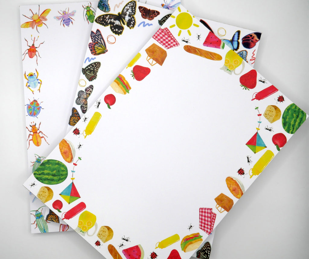 Fun Summer Picnic 5x7" Notepad