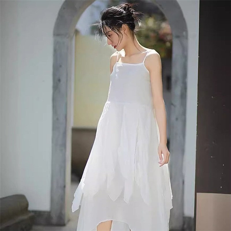 Solid Color Zen Style Chiffon Slip Dress

Sleek and Stylish Chiffon Slip Dress in Solid Color