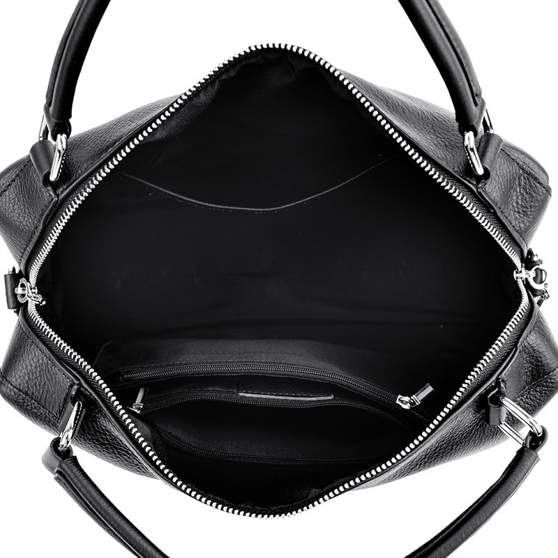 Genuine Leather Tote Bag for Women – Spacious Everyday Shoulder Bag