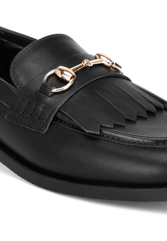 Enola Low Block Heel Loafers