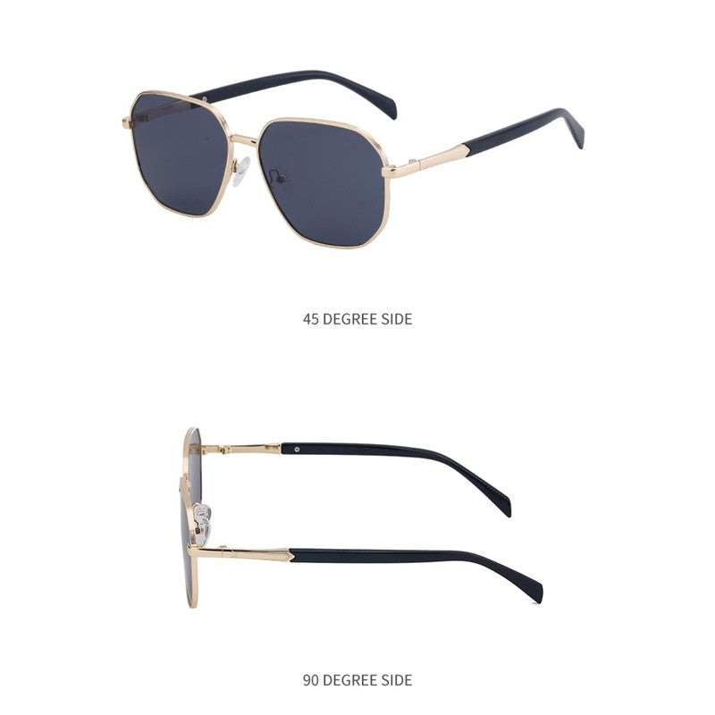 Fashion Full Square Frame UV400 Sun Protection Outdoor Sunglasses