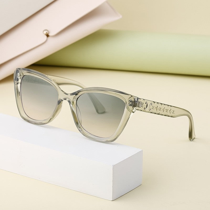 Women Fashion Cat Eye Sunscreen Sunglasses
