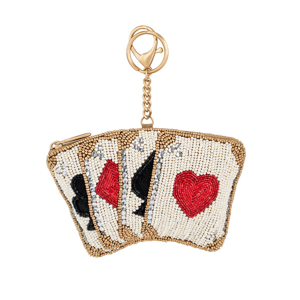 Mary Frances Let's Play Coin Purse/Key Fob