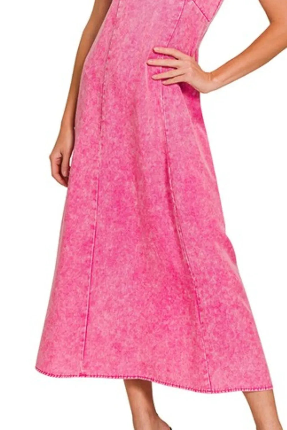 Tencel Mineral Washed Maxi Dress