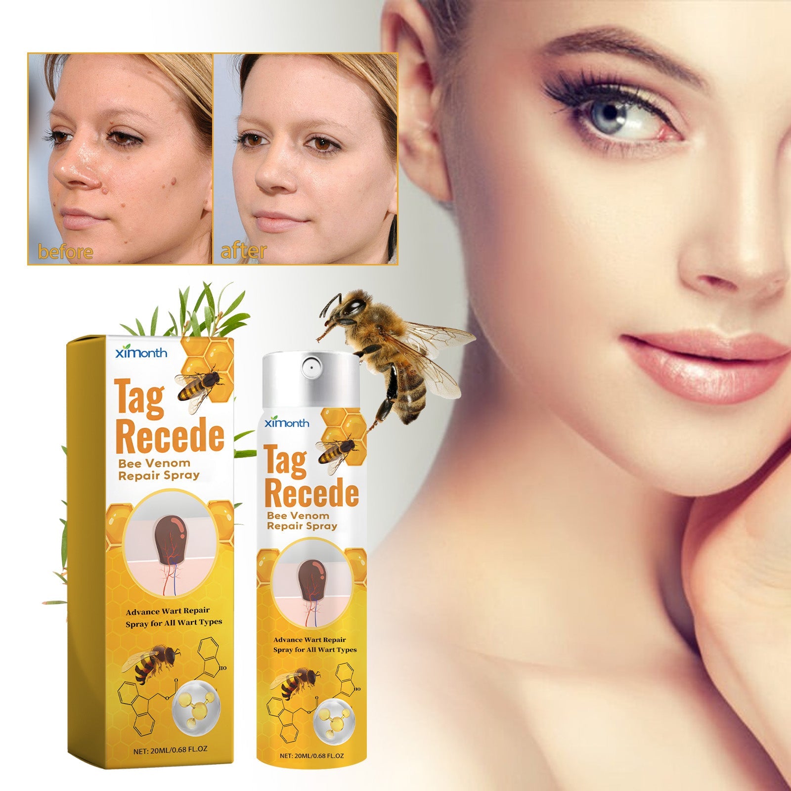 Bee Purifying Skin Spray 20ML