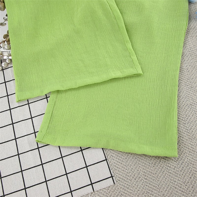 Two-Piece Camisole and Long Pants Pajama Set