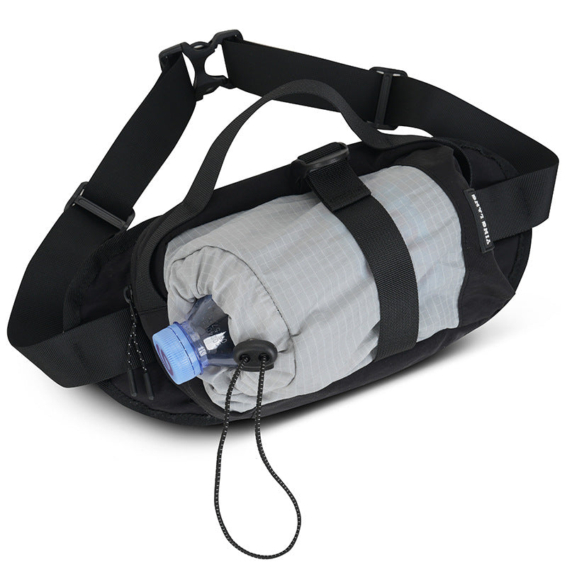 Waterproof Sports Waist Pack - Crossbody Water Bottle Bag for Outdoor Activities