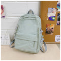 Women's Large Capacity Nylon Backpack – Minimalist Casual Travel Bag