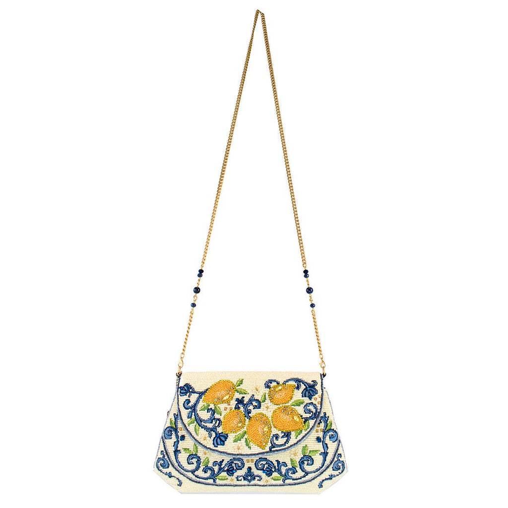Mary Frances Capri Lemons Crossbody Handbag