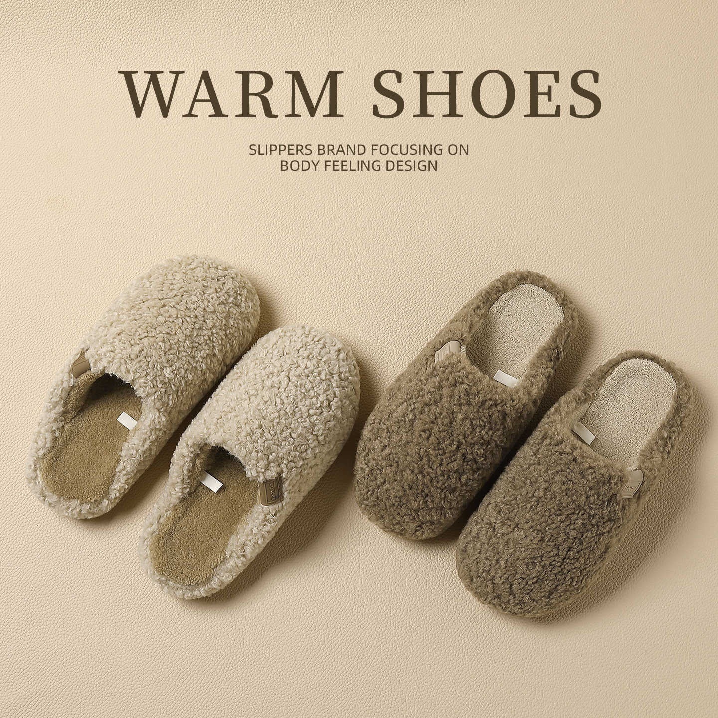 Cozy Thick Soled House Slippers