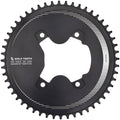 Wolf Tooth Aero 110 Asymmetric BCD Chainring - 52t 110 Asymmetric BCD 4-Bolt Drop-Stop ST For Shimano GRX 800 Series BLK
