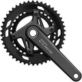 Shimano CUES FC-U6030-2 Crankset - 170mm 9/10-Speed 46/32t Asymmetric 110 BCD BLK