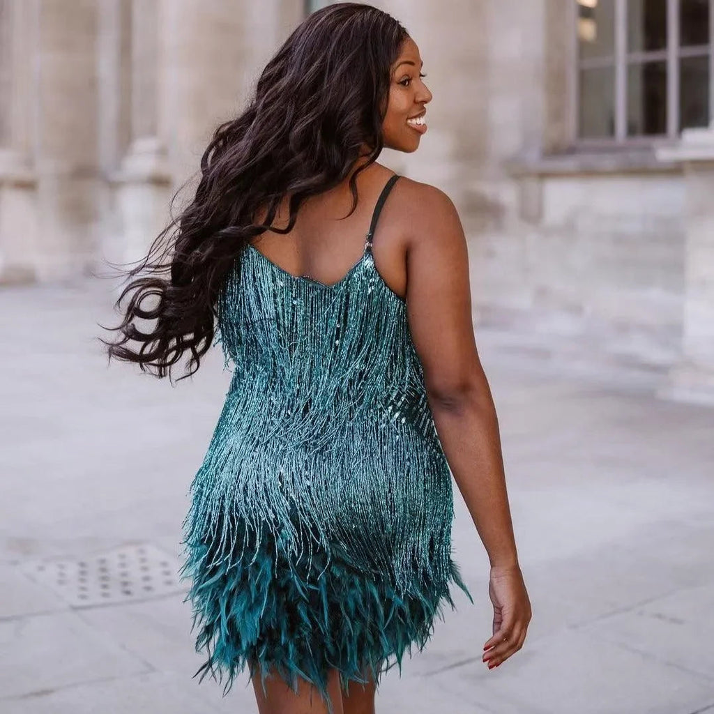 Candyfloss Dream Dark Blue Mini Dress