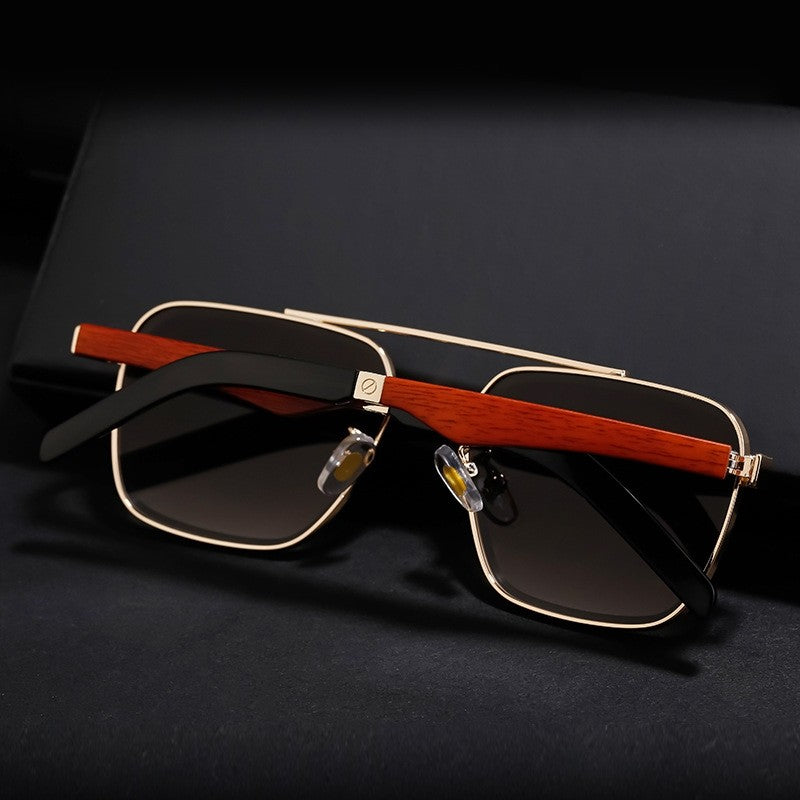 Fashion Retro Full Frame UV400 Sun Protection Eyewear Sunglasses