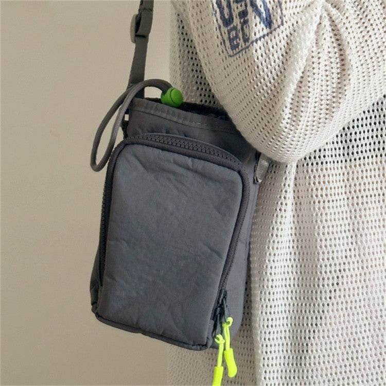 Water-Resistant Oxford Cloth Crossbody Bag - Casual Outdoor Hiking Shoulder Bag