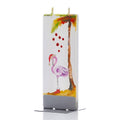 Flatyz Christmas Flamingo & Palm Tree Candle