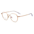 Fashion Half Titanium Square Eyeglass Frame Makeup Glasses