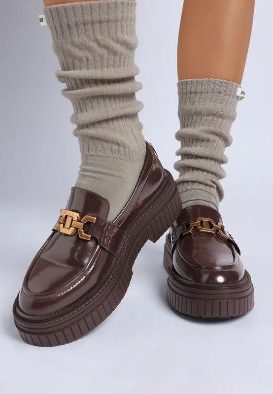 Grosbeak Horsebit Chunky Loafers