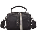 Large-Capacity Wide-Band Crossbody Shoulder Bag – PU Leather Women's Bag