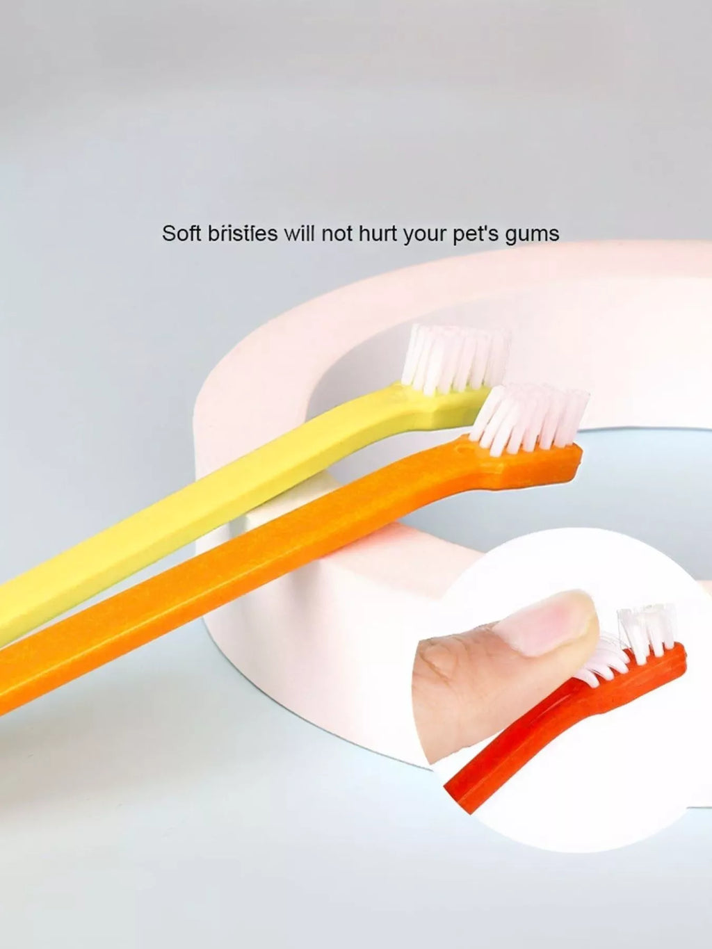 Plastic Pet Toothbrush