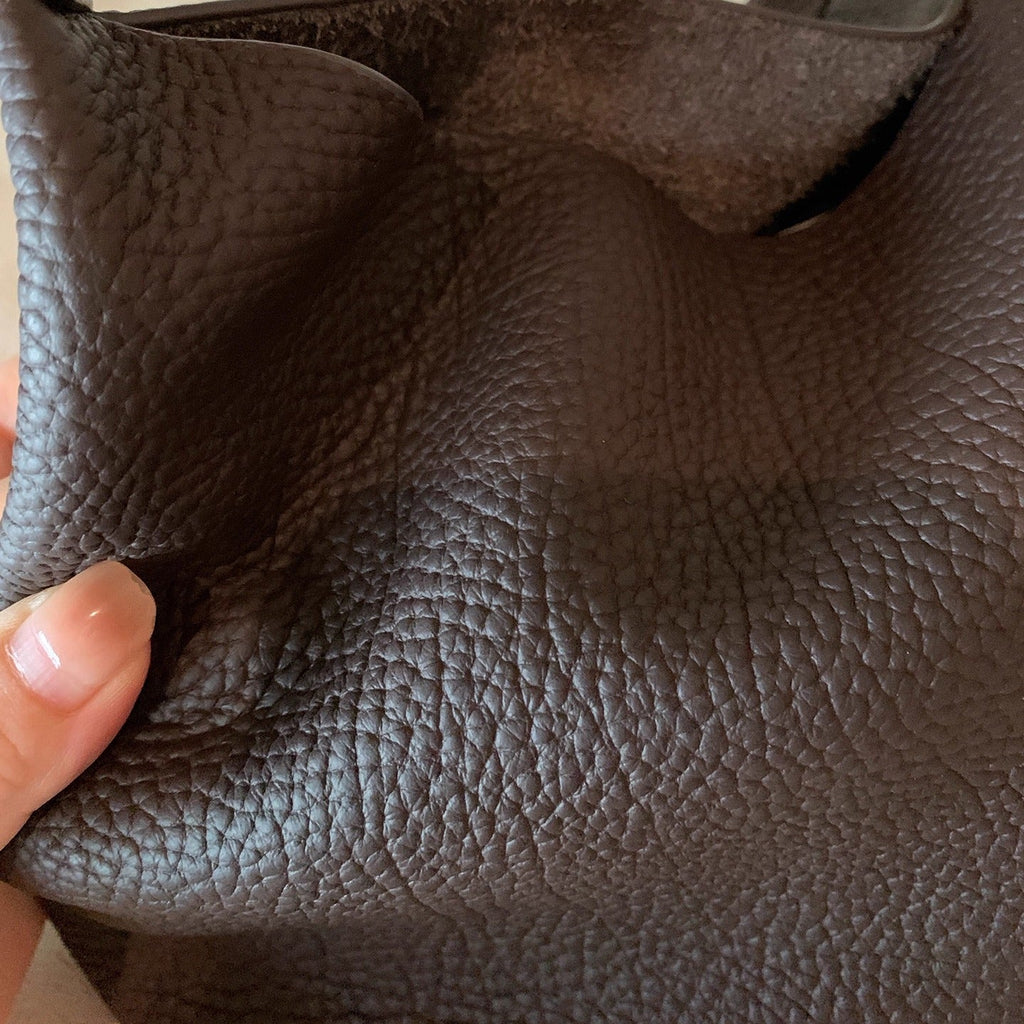 Genuine Leather Crossbody Bag - Urban Minimalist Shoulder Bag for Women
