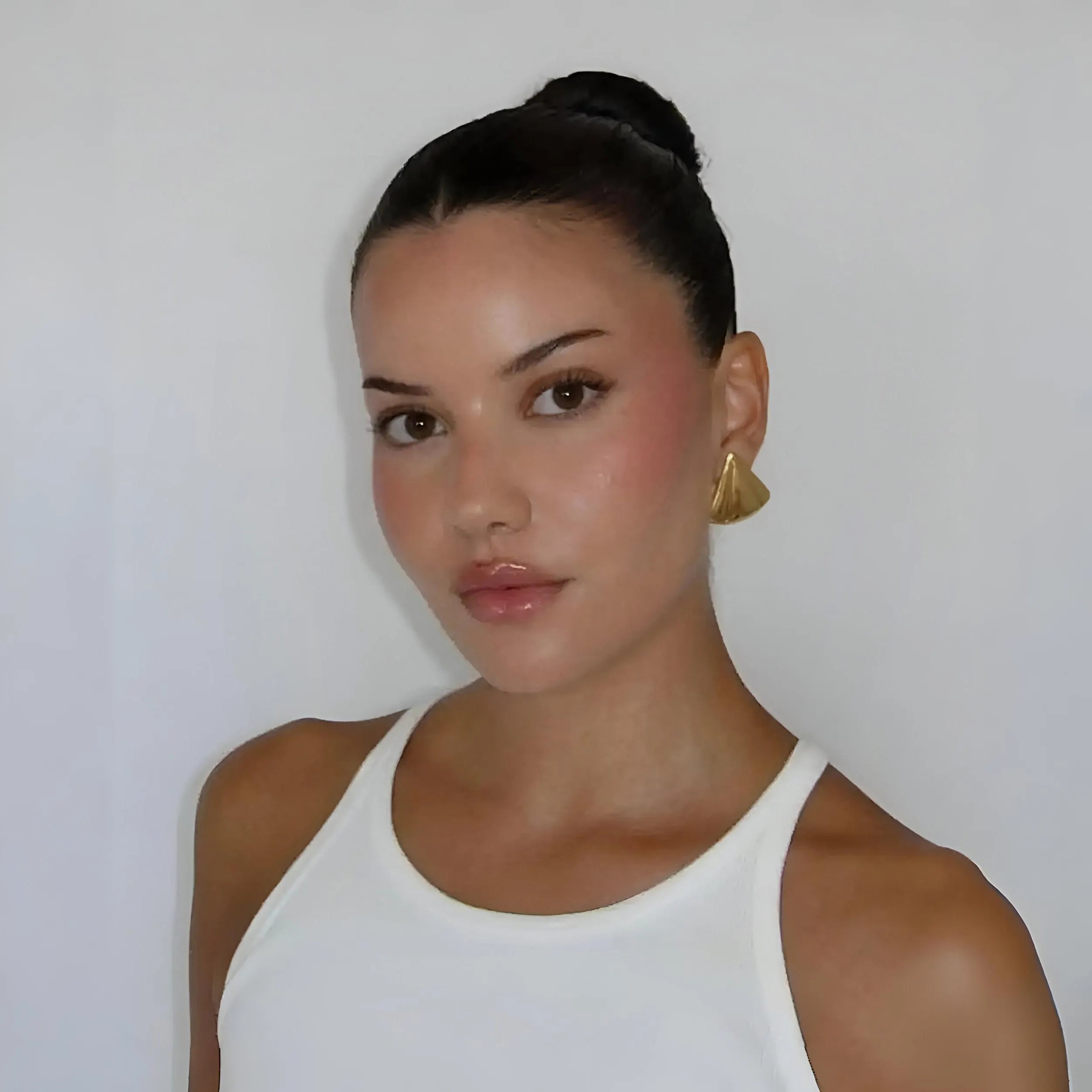 Cleopatra Pyramid Earrings