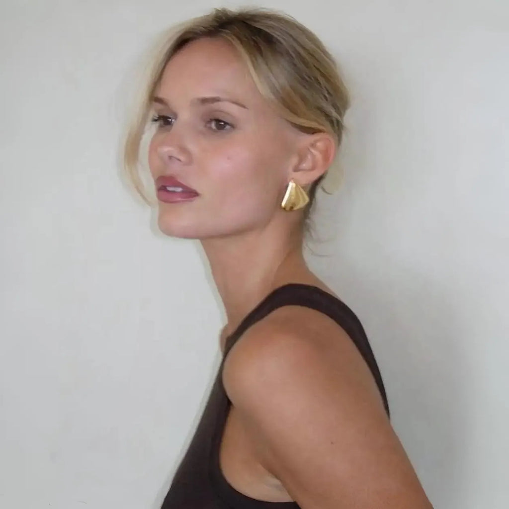 Cleopatra Pyramid Earrings
