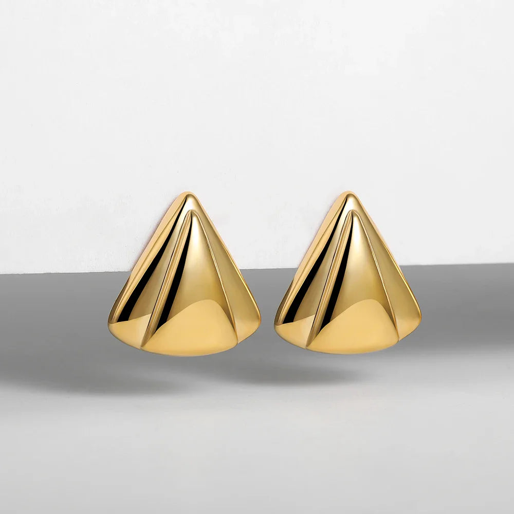 Cleopatra Pyramid Earrings