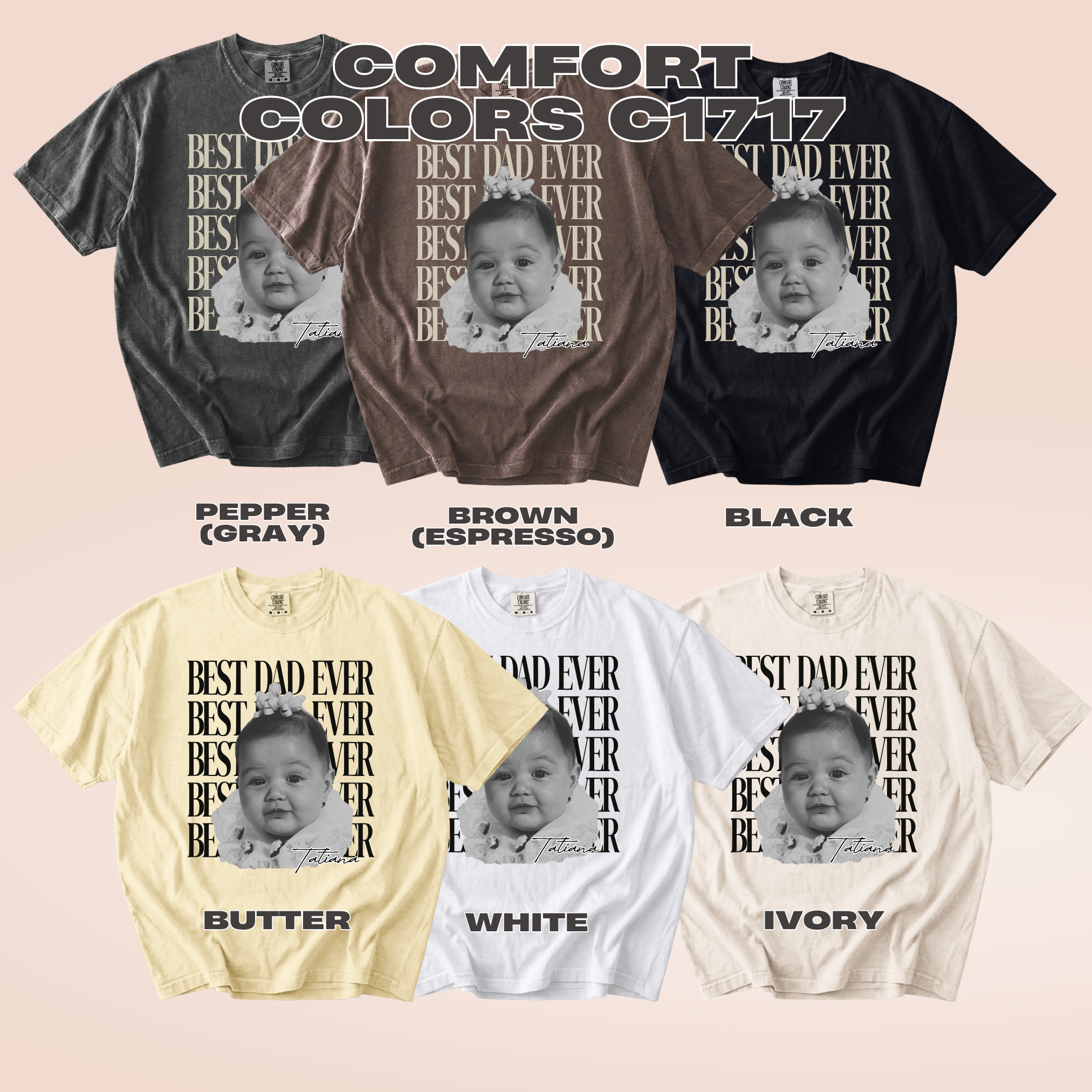 Custom Dad Photo Shirt, Bootleg Y2K Style, Personalized Father's Day Gift