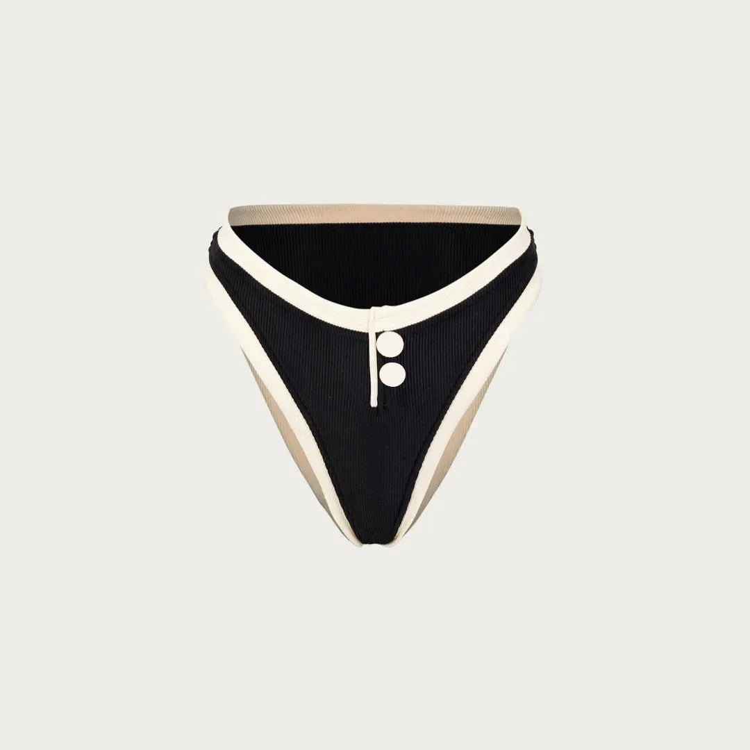 Côte d'Azur Button Front Bikini