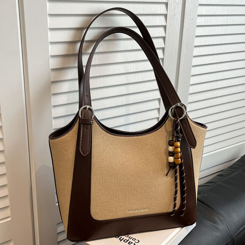 Retro Commuter Tote Shoulder Bag