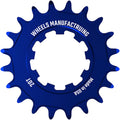 Wheels Manufacturing SOLO-SPEED Cog - 20t Fits SOLO-SPLINE SOLO-XD kits Blue