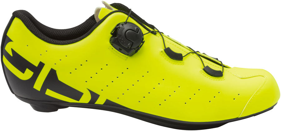 SIDI Fast 2 Road Shoes - Men's Yellow Fluo/Black 43