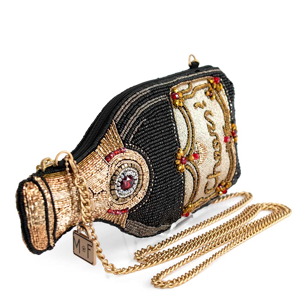 Mary Frances Vintage Wine Handbag