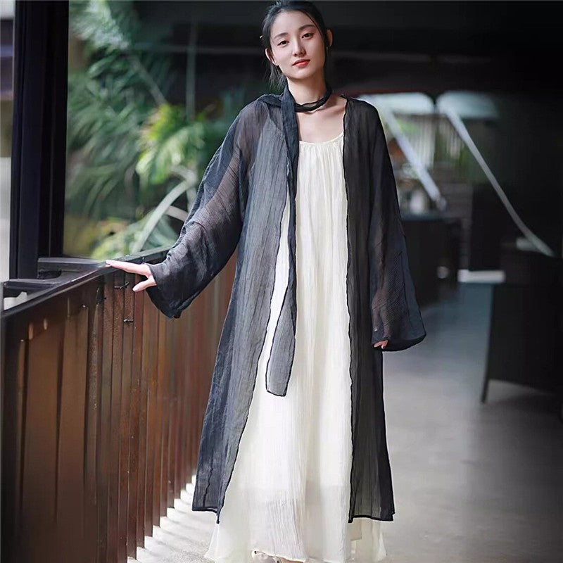 Sunrise Chiffon Sun Protection Cardigan