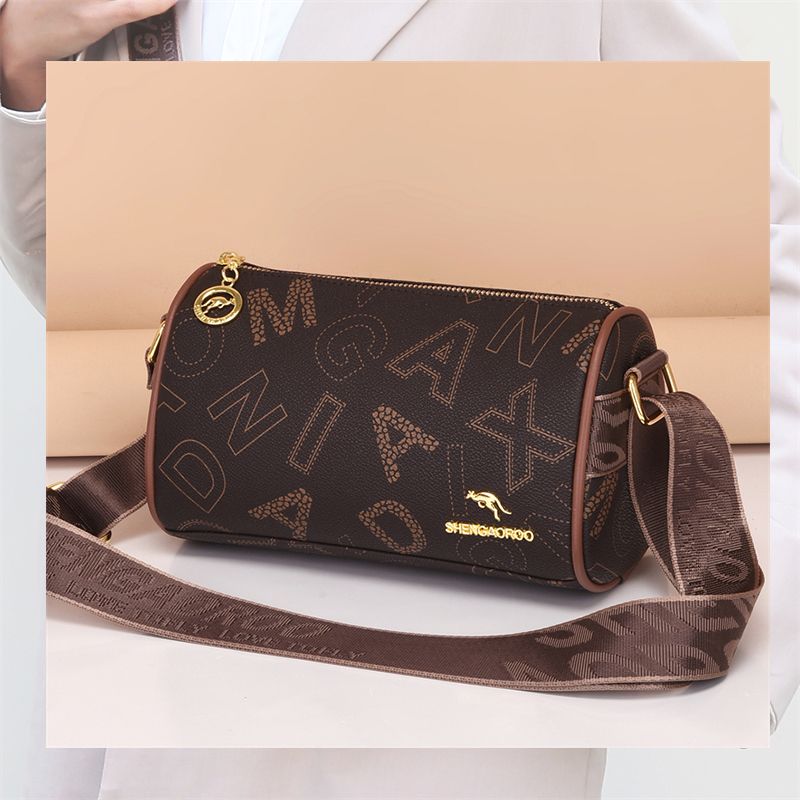 Premium PVC Shoulder Messenger Bag - Women's Crossbody Handbag