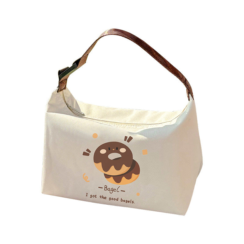 Thickened French-Style Maillard Insulated Lunch Bag
