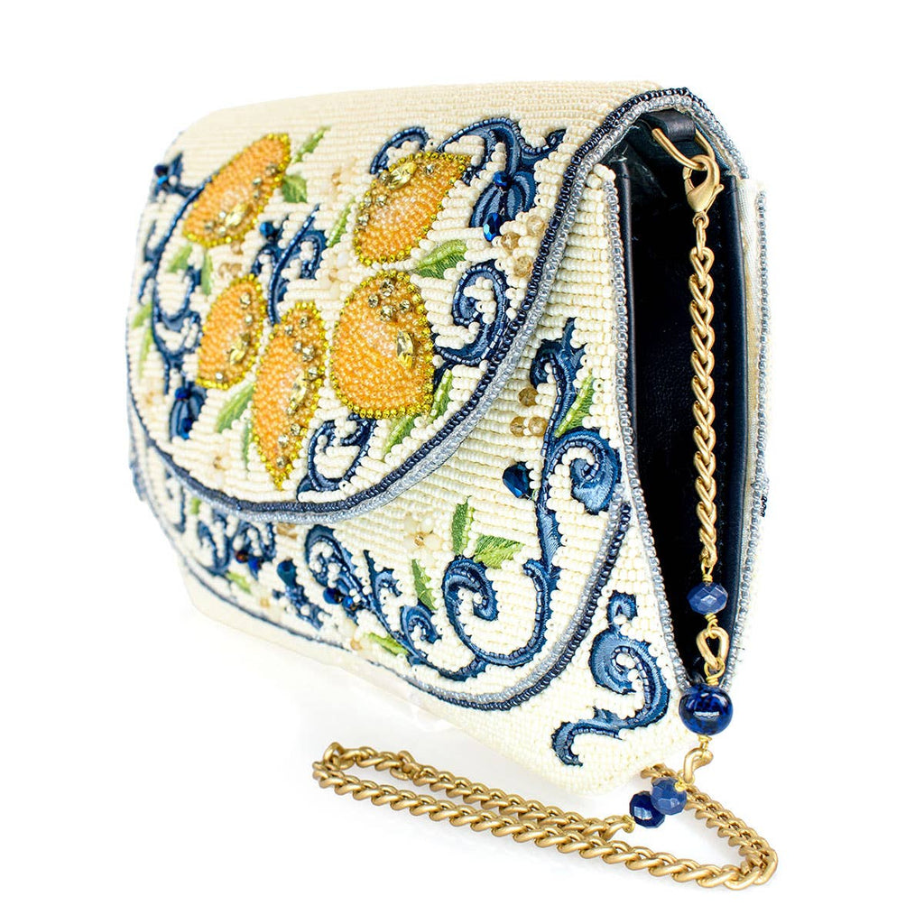 Mary Frances Capri Lemons Crossbody Handbag